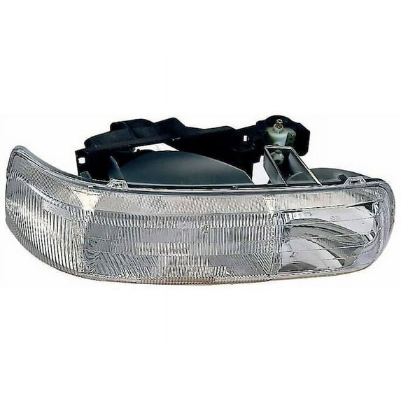 Right Headlight Assembly - Compatible with 2001 - 2002 Chevy Silverado 3500