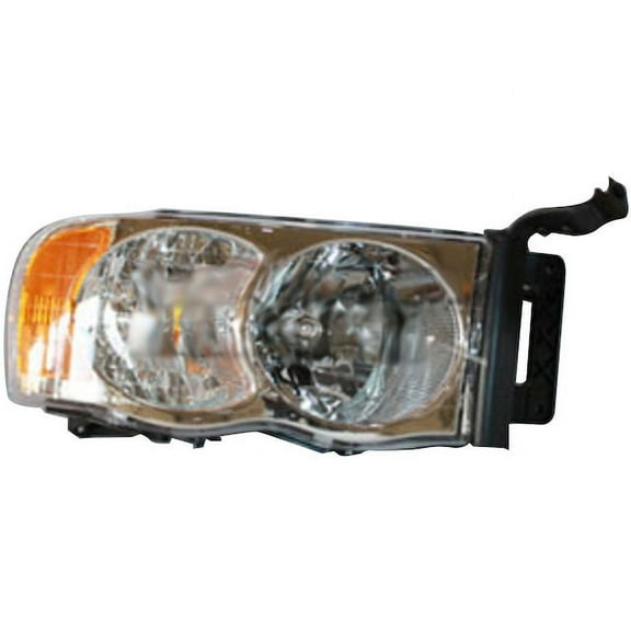 Right Headlight Assembly - Compatible with 2002 - 2005 Dodge Ram 1500 2003 2004