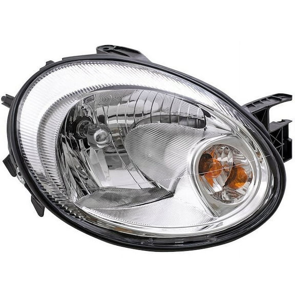 Right Headlight Assembly - Compatible with 2003 - 2005 Dodge Neon 2004
