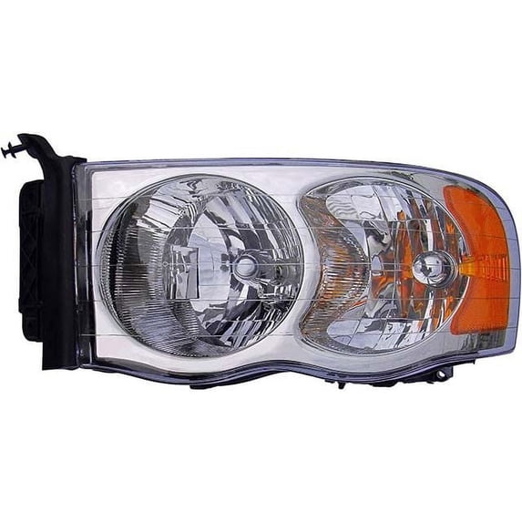 Right Headlight Assembly - Compatible with 2003 - 2005 Dodge Ram 3500 2004