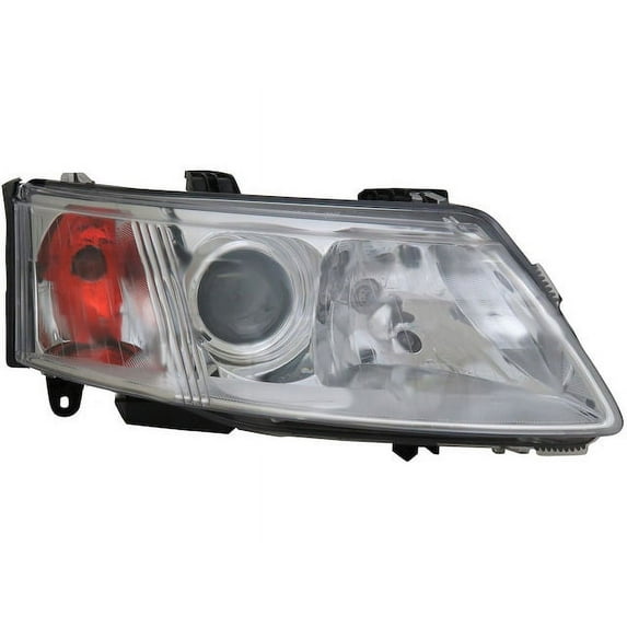 Right Headlight Assembly - Compatible with 2003 - 2007 Saab 9-3 2004 2005 2006