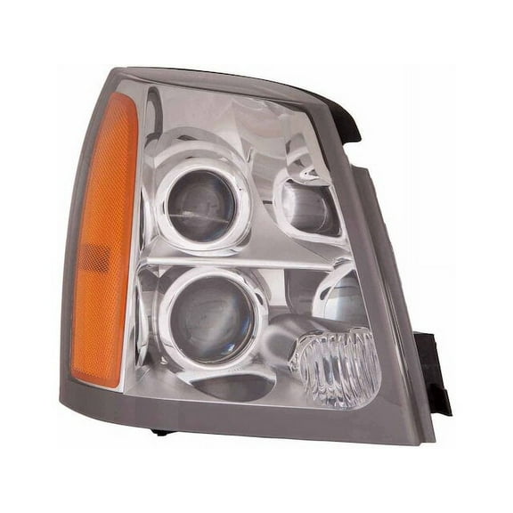 Right Headlight Assembly - Compatible with 2004 - 2009 Cadillac SRX 2005 2006 2007 2008