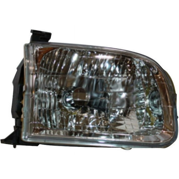 Right Headlight Assembly - Compatible with 2004 Toyota Tundra Crew Cab Pickup
