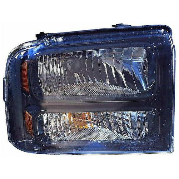 Right Headlight Assembly - Compatible with 2005 - 2007 Ford F-250 Super Duty 2006