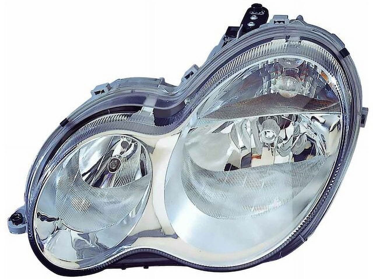 Halogen Headlight Set For 2005-2007 Mercedes C-Class – Pair, DOT/SAE Certified