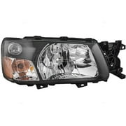 Right Headlight Assembly - Compatible with 2005 Subaru Forester Sport Utility 4-Door