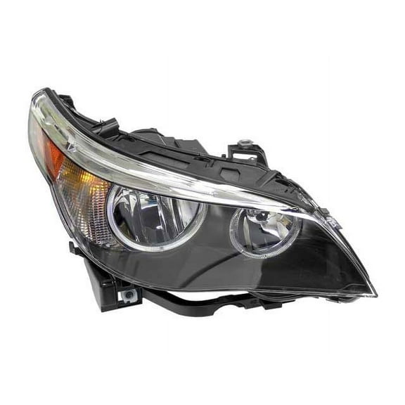 Right Headlight Assembly - Compatible with 2006 - 2007 BMW 530xi
