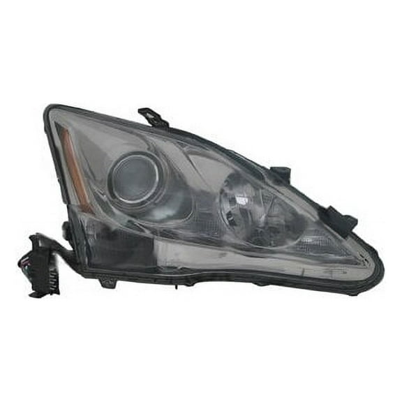 Right Headlight Assembly - Compatible with 2006 - 2008 IS350 Sedan 2007