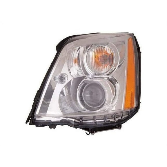 Right Headlight Assembly - Compatible with 2006 - 2011 Cadillac DTS 2007 2008 2009 2010