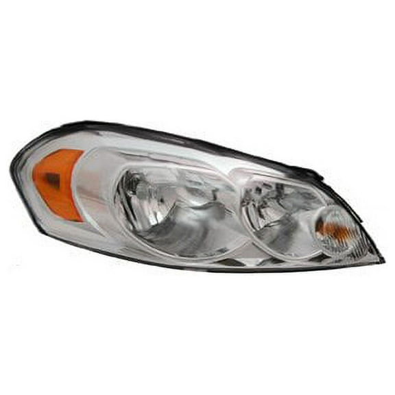 Right Headlight Assembly - Compatible with 2006 - 2013 Chevy Impala Sedan 2007 2008 2009 2010 2011 2012