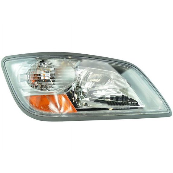 Right Headlight Assembly - Compatible with 2006 - 2014 Hino 338 2007 2008 2009 2010 2011 2012 2013