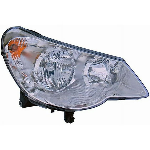 Right Headlight Assembly - Compatible with 2007 - 2008 Chrysler Sebring