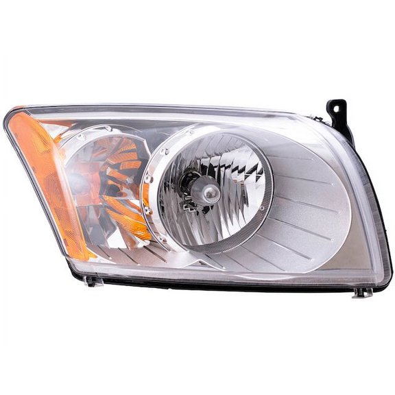 Right Headlight Assembly - Compatible with 2007 - 2012 Dodge Caliber 2008 2009 2010 2011
