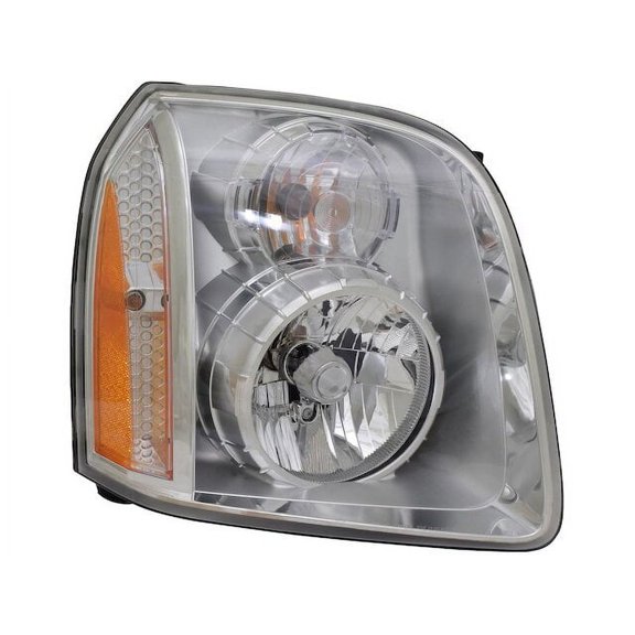 Right Headlight Assembly - Compatible with 2007 - 2014 GMC Yukon Sport Utility 2008 2009 2010 2011 2012 2013