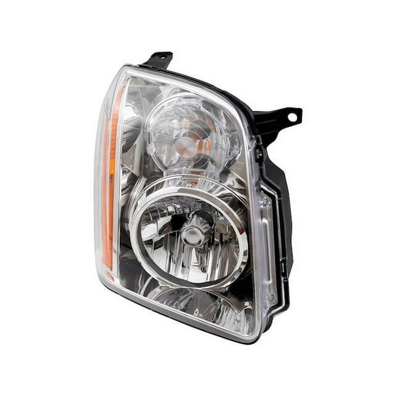 Right Headlight Assembly - Compatible with 2007 - 2014 GMC Yukon XL 1500 Sport Utility 4-Door 2008 2009 2010 2011 2012 2013