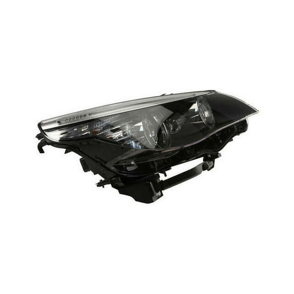 Right Headlight Assembly - Compatible with 2008 - 2010 BMW 535i 2009