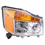 Right Headlight Assembly - Compatible with 2008 - 2015 Nissan Titan 2009 2010 2011 2012 2013 2014