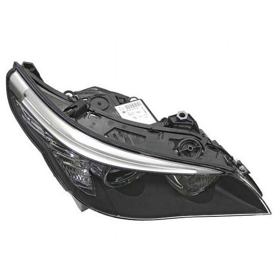 Right Headlight Assembly - Compatible with 2008 BMW 528xi