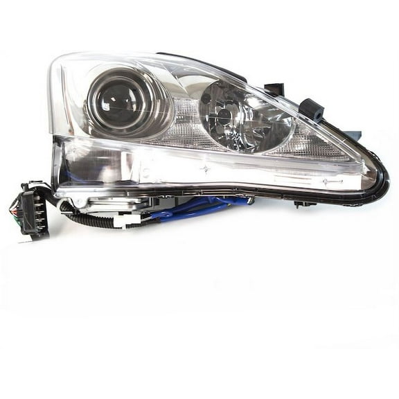 Right Headlight Assembly - Compatible with 2009 - 2010 IS350 Sedan
