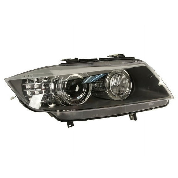 Right Headlight Assembly - Compatible with 2009 - 2011 BMW 335i Sedan 2010