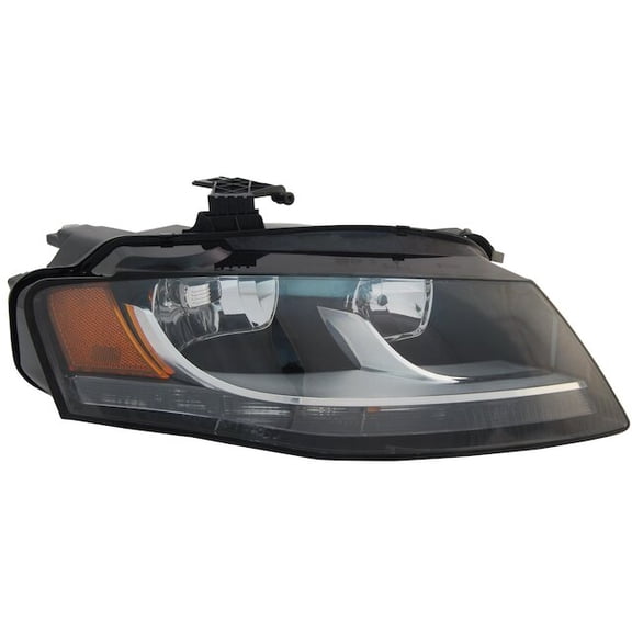 Right Headlight Assembly - Compatible with 2009 - 2012 Audi A4 Sedan 2010 2011