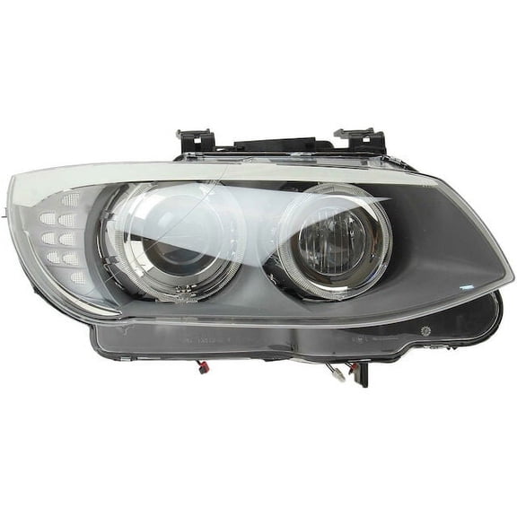 Right Headlight Assembly - Compatible with 2010 - 2013 BMW 328i 2011 2012