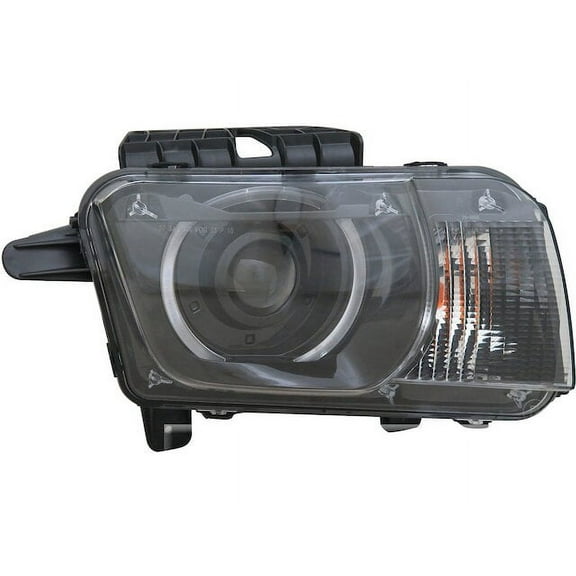 Right Headlight Assembly - Compatible with 2010 - 2015 Chevy Camaro ZL1 2011 2012 2013 2014
