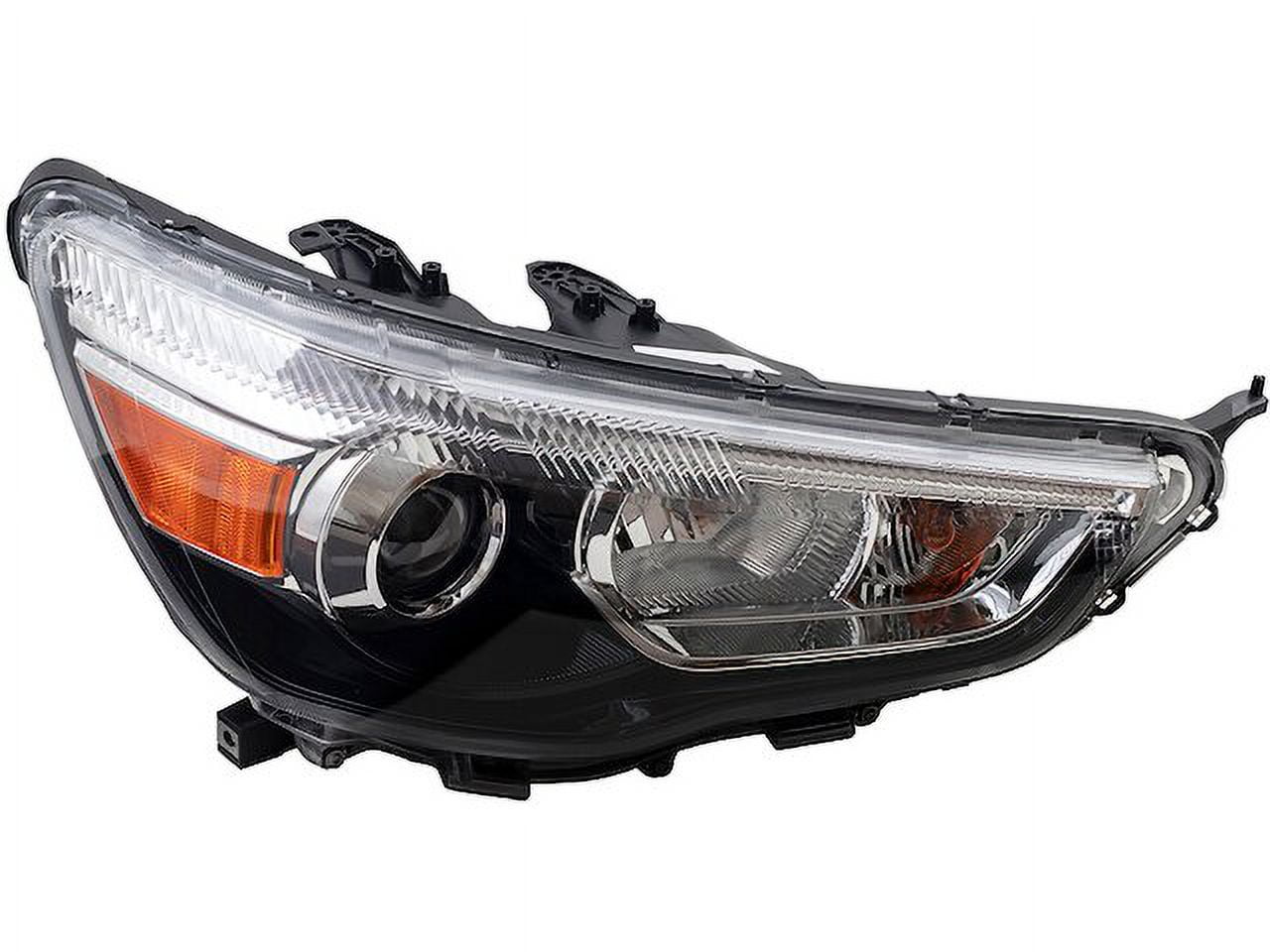 Right Headlight Assembly - Compatible with 2011 - 2013, 2015 - 2019  Mitsubishi Outlander Sport Sport Utility 4-Door 2012 2016 2017 2018