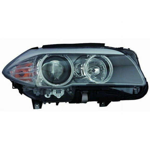 Right Headlight Assembly - Compatible with 2011 - 2013 BMW 535i Sedan 2012