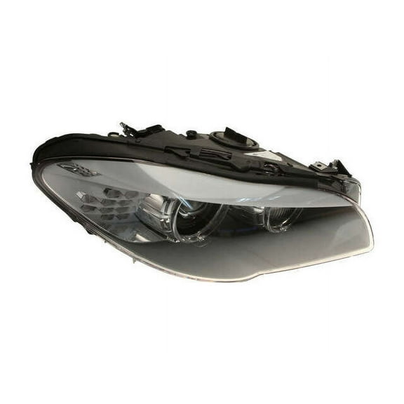 Right Headlight Assembly - Compatible with 2011 - 2014 BMW 535i 2012 2013