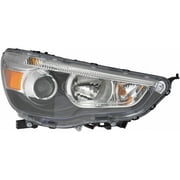 Right Headlight Assembly - Compatible with 2011 - 2019 Mitsubishi Outlander Sport 2012 2013 2014 2015 2016 2017 2018