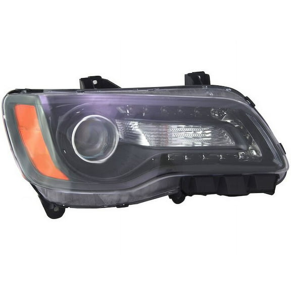 Right Headlight Assembly - Compatible with 2012 - 2014 Chrysler 300 Sedan 2013
