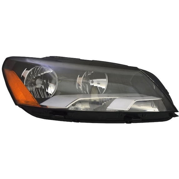 Right Headlight Assembly - Compatible with 2012 - 2015 Volkswagen Passat Sedan 2013 2014