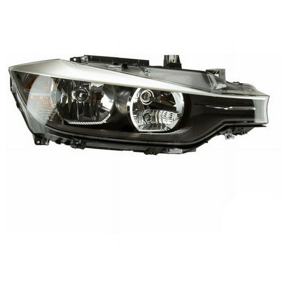 Right Headlight Assembly - Compatible with 2013 - 2016 BMW 320i 2014 2015