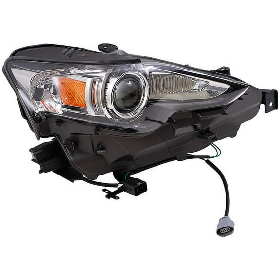 Right Headlight Assembly - Compatible with 2014 - 2016 IS350 2015