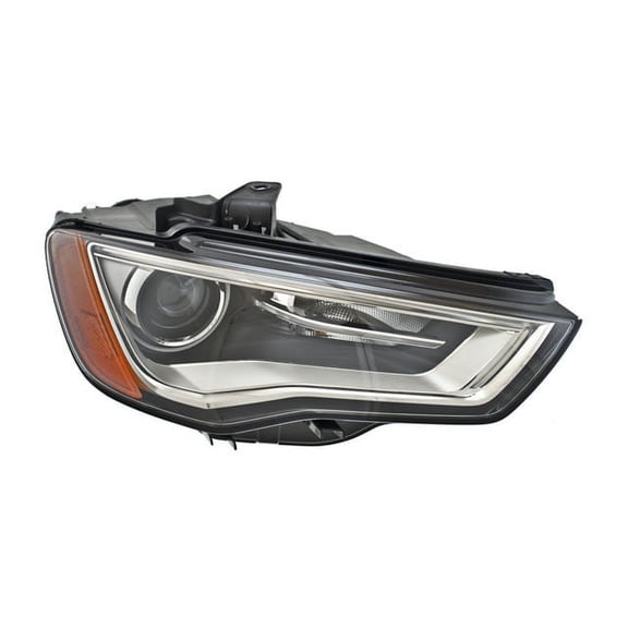 Right Headlight Assembly - Compatible with 2015 - 2017 Audi A3 2016