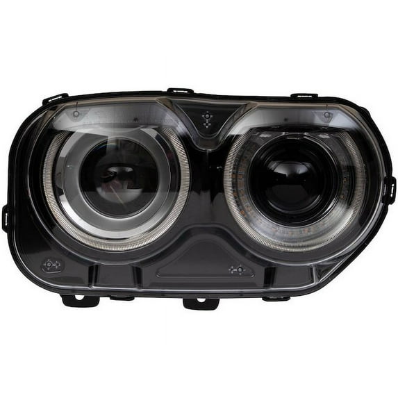 Right Headlight Assembly - Compatible with 2015 - 2022 Dodge Challenger 2016 2017 2018 2019 2020 2021
