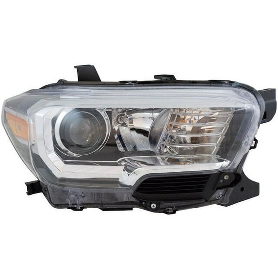 Right Headlight Assembly - Compatible with 2016 - 2017 Toyota Tacoma