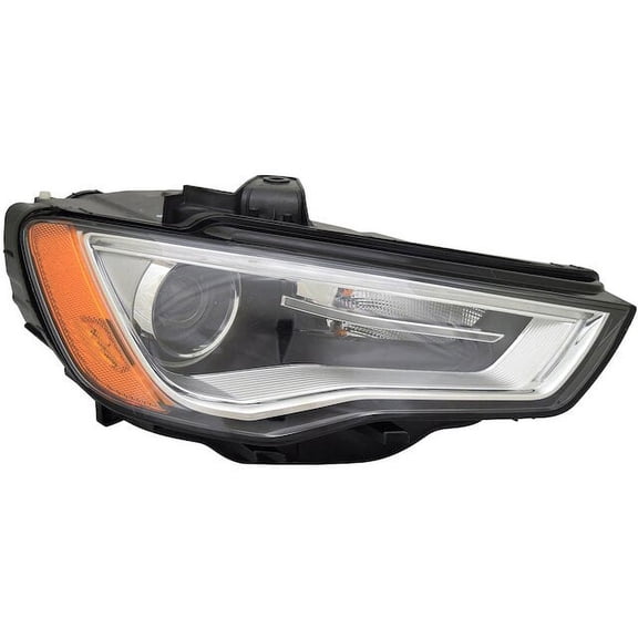 Right Headlight Assembly - Compatible with 2016 - 2018 Audi A3 Sportback e-tron Hatchback 2017