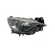 Right Headlight Assembly - Compatible with 2016 - 2020 Toyota Yaris Sedan 2017 2018 2019