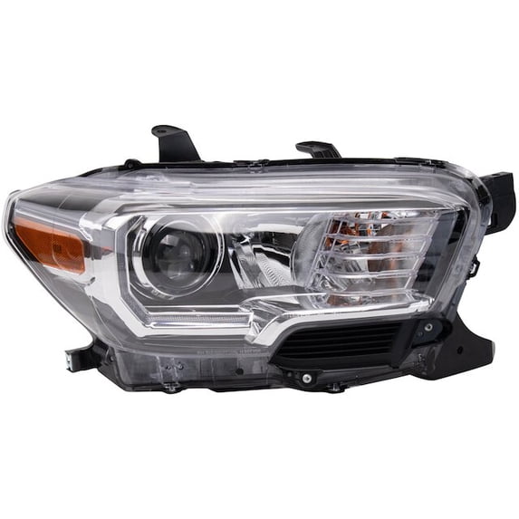 Right Headlight Assembly - Compatible with 2016 - 2023 Toyota Tacoma 2017 2018 2019 2020 2021 2022