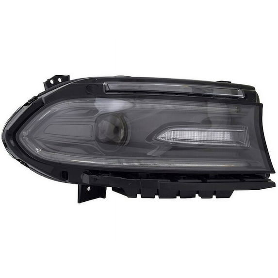 Right Headlight Assembly - Compatible with 2018 - 2021 Dodge Charger Sedan 2019 2020