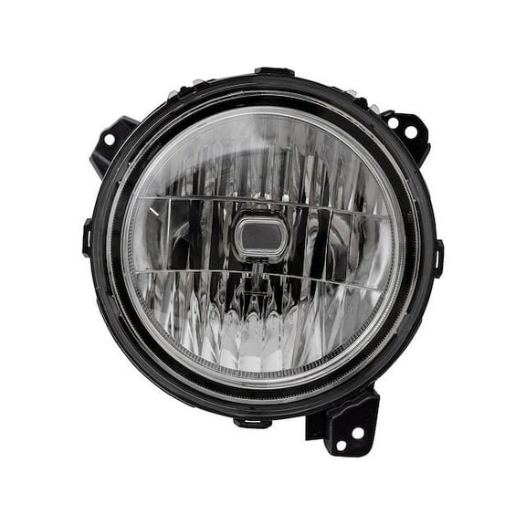 Right Headlight Assembly - Compatible with 2020 - 2021 Jeep Gladiator Crew Cab Pickup 4-Door 3.6L V6 Naturally Aspirated DOHC GAS
