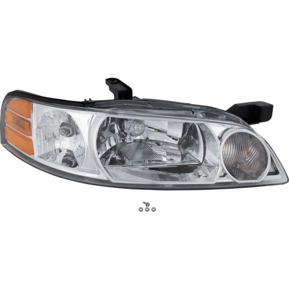 Right Headlight - Compatible with 2000 - 2001 Nissan Altima