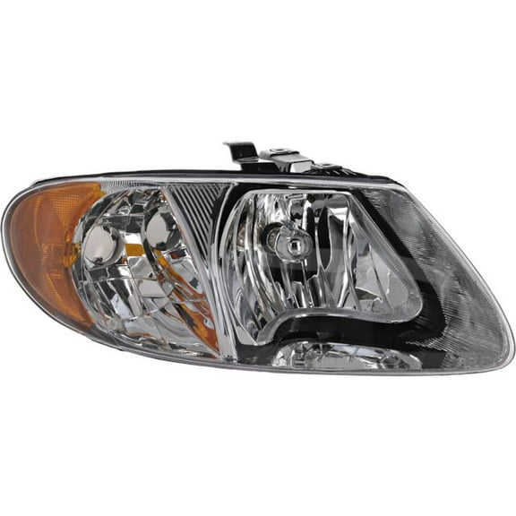 Right Headlight - Compatible with 2001 - 2007 Dodge Grand Caravan 2002 2003 2004 2005 2006