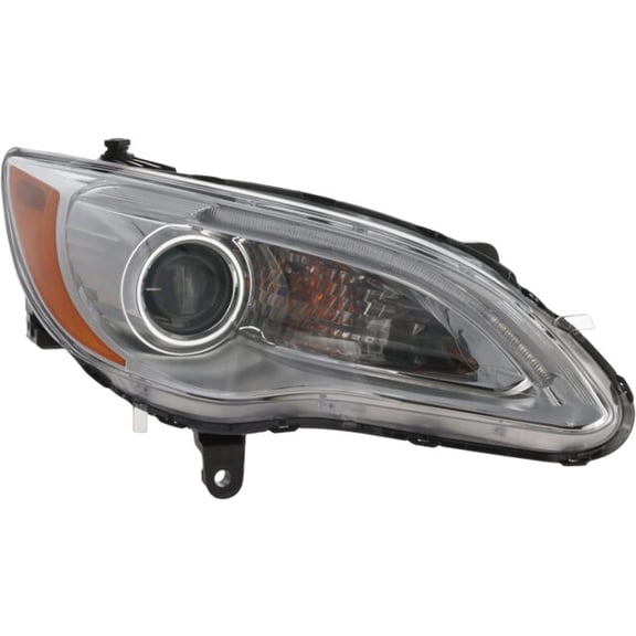 Right Headlight - Compatible with 2011 - 2014 Chrysler 200 - Replacement AP