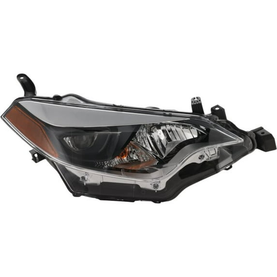 Right Headlight - Compatible with 2014 - 2016 Toyota Corolla 2015