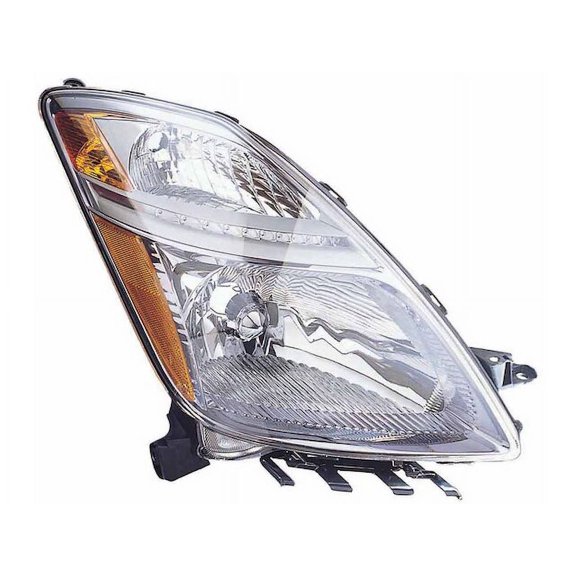 Right Headlight Lens Housing - Compatible with 2006 - 2009 Toyota Prius 2007 2008