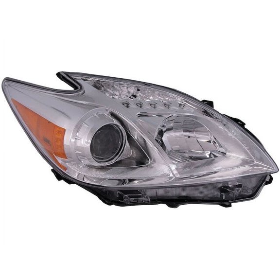Right Headlight Lens Housing - Compatible with 2012 - 2015 Toyota Prius 2013 2014