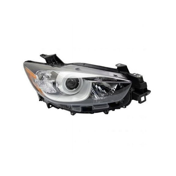 Right Headlight Lens Housing - Compatible with 2013 - 2016 Mazda CX-5 2014 2015